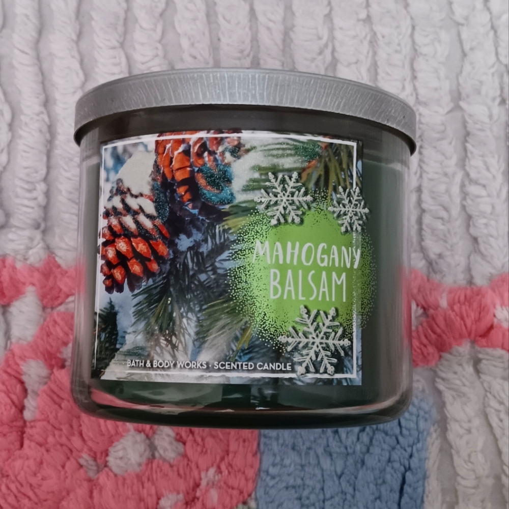 Bath & Body Works Mahogany Balsam Candle